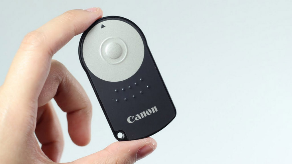 Canon's own brand remote shutter control. Nikon offer their own too, as well as many third party companies.